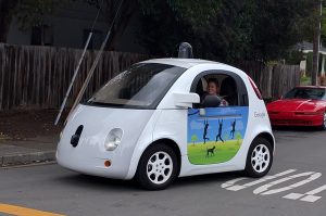 La voiture automatisée de Google.