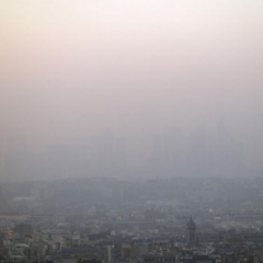 Augmentation du pic de pollution aux particules fines en France