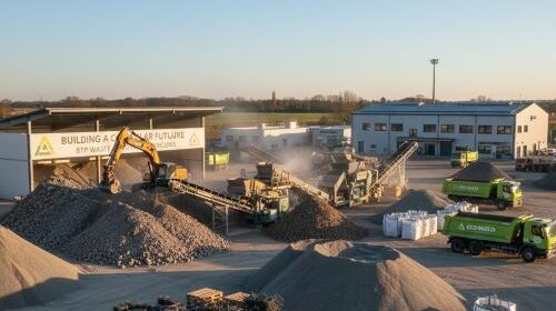 L’Île-de-France, moteur national du recyclage des déchets du BTP