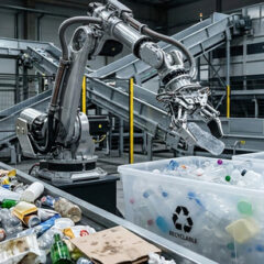 Intelligence artificielle – Les robots de tri Recycleye atteignent 99% de pureté dans les déchets