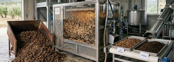 InsectBiotech transforme les résidus oléicoles en ressources industrielles